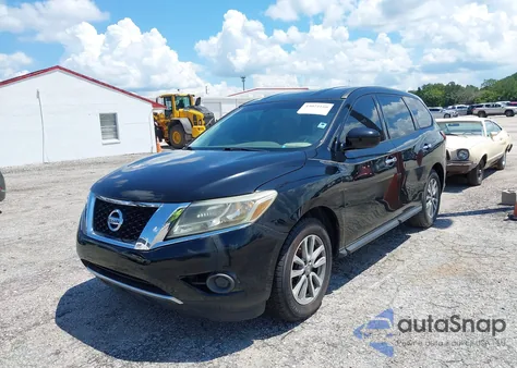 2014 Nissan Pathfinder Platinum/S/Sl/Sv z USA, uszkodzony, nr VIN 5N1AR2MN2EC677077